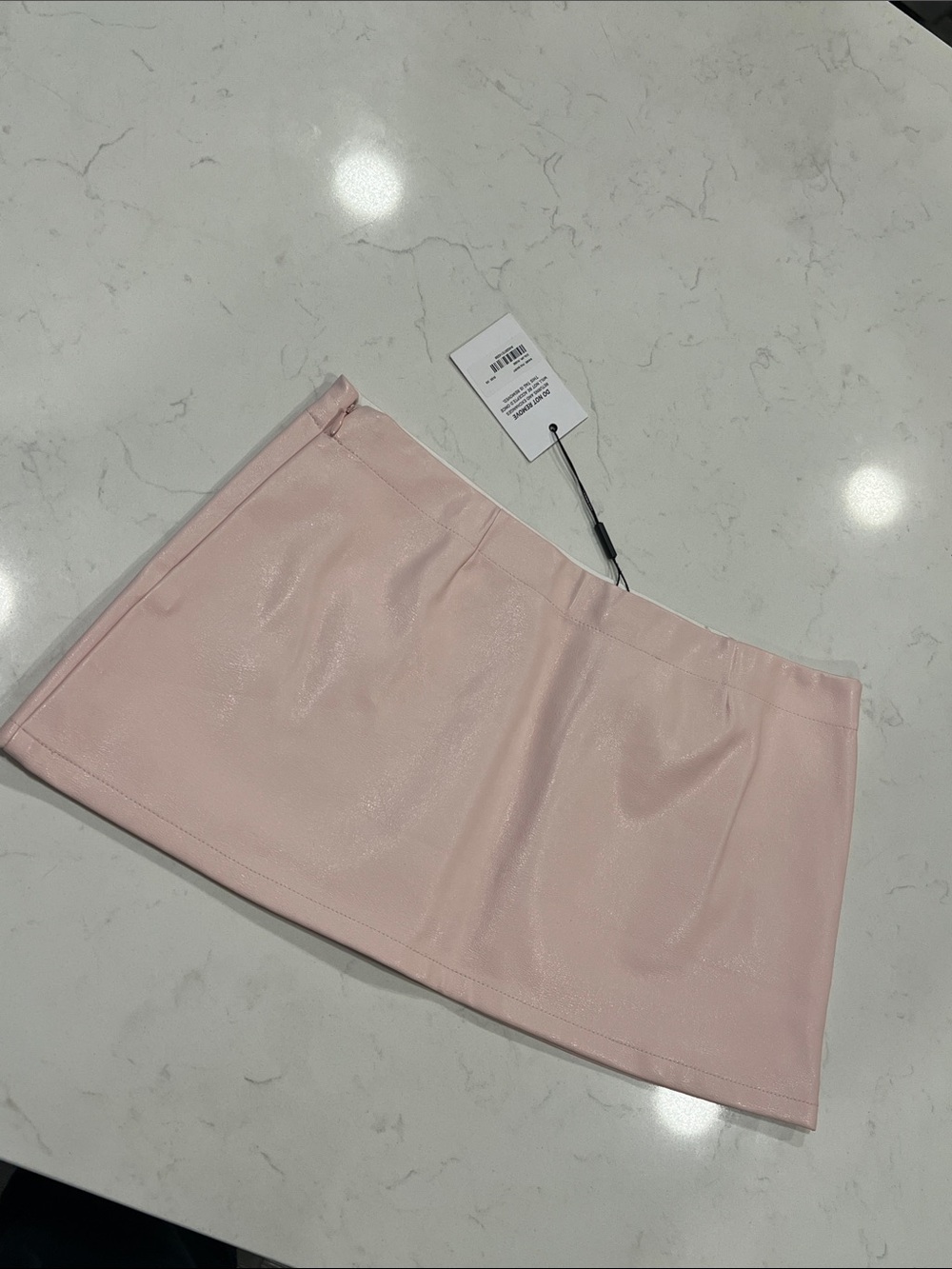 Miaou Pink Fig Mini Skirt NWT - Picture 5 of 8